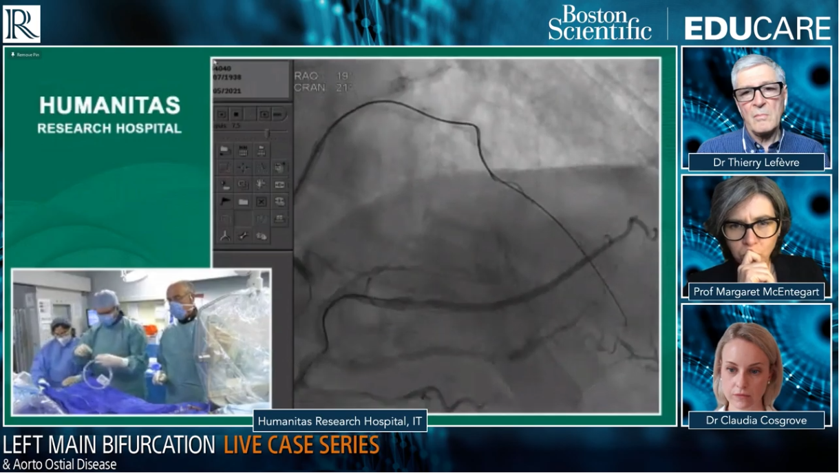 Live Case from Humanitas Research Hospital, Milan